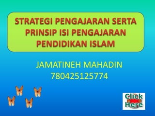 JAMATINEH MAHADIN
   780425125774
 