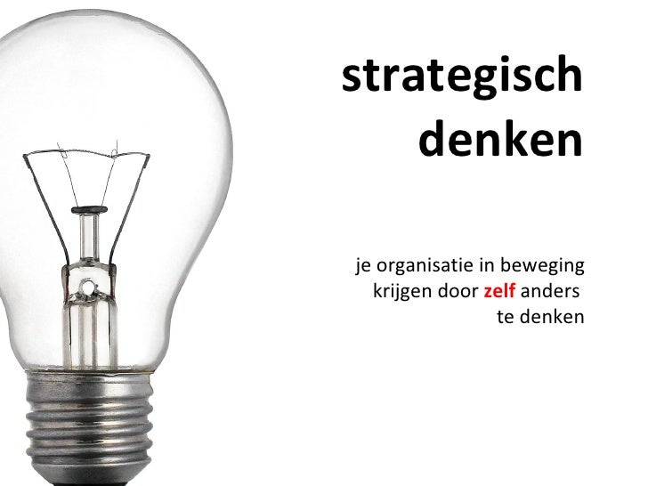 Strategisch Denken Strategisch Denken