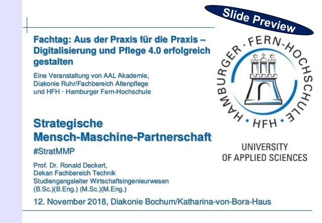 Slide Preview Strategische Mensch Maschine Partnerschaft Stratmmp