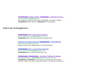 Seite 2 der Suchergebnisse:
 