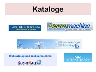 Kataloge
 