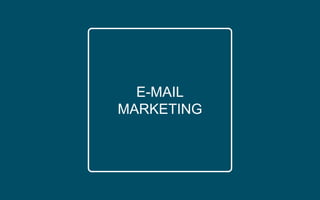 E-MAIL
MARKETING
 