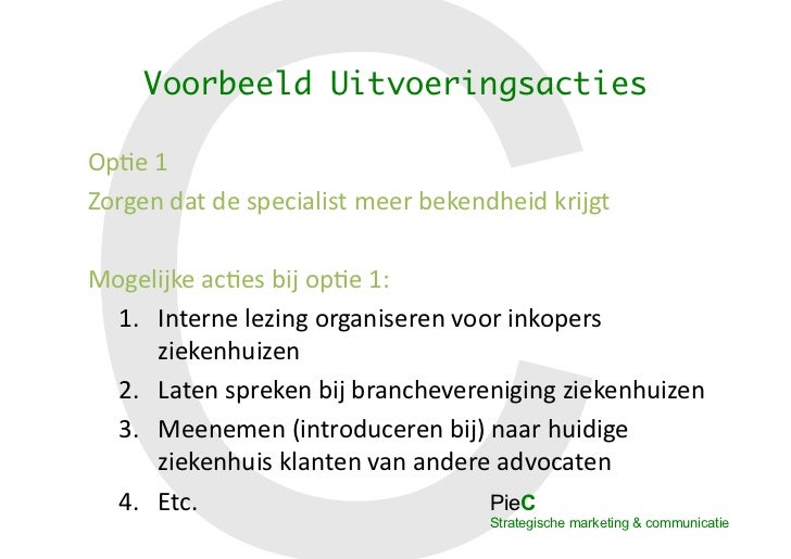 Strategisch marketing management