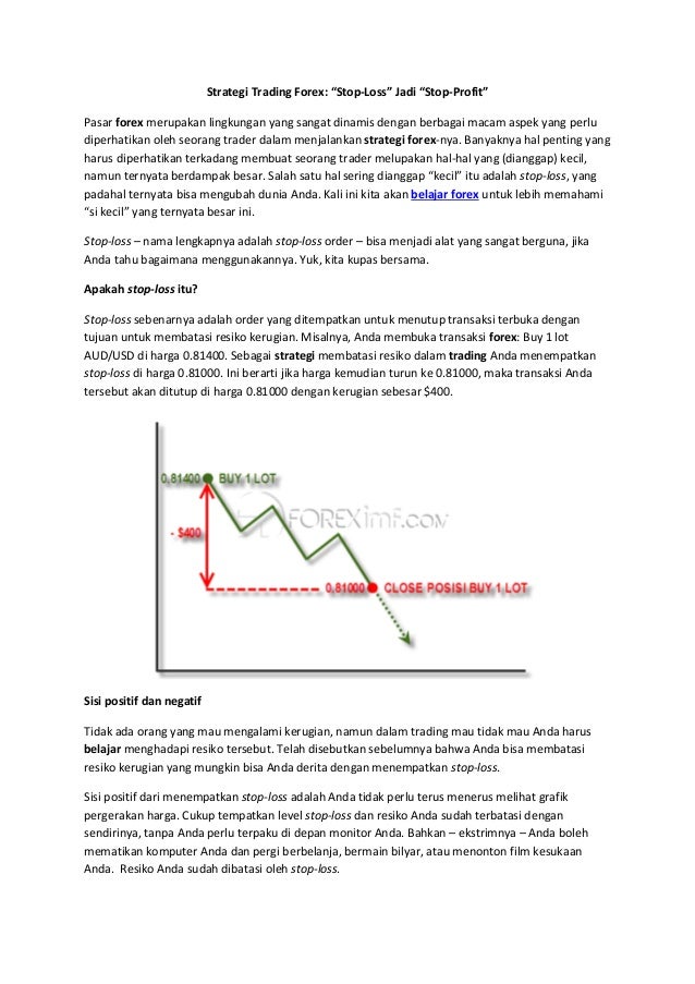 Strategi profit trading forex