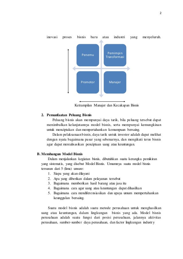 Contoh Strategi Unit Bisnis - Guru Paud