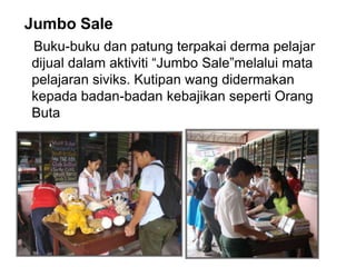 Pertandingan menderma bahan-bahan kitar semula antara kelas atau individu