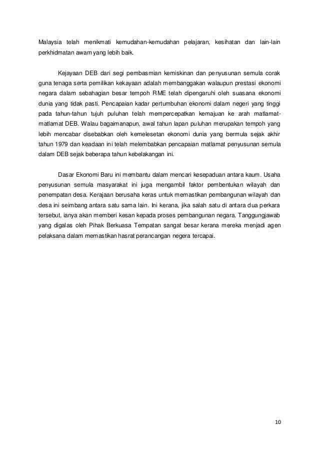 Strategi Wilayah Di Malaysia