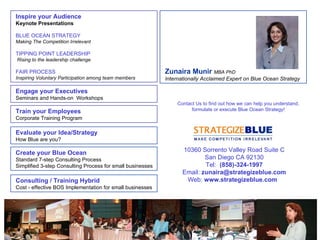 Inspire your Audience Keynote Presentations BLUE OCEAN STRATEGY  Making The Competition Irrelevant TIPPING POINT LEADERSHI...