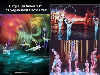 Cirque Du Soleil “O” Las Vegas Best Show Ever! www.STRATEGONOMIC.com 