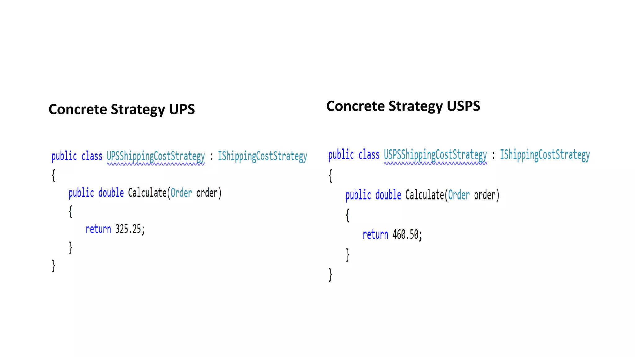 Concrete Strategy UPS   Concrete Strategy USPS
 