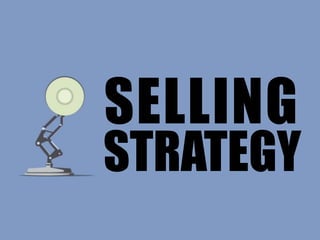 1. History & Status Quo: Identify historical context with veteran staff, while also generating their
trust and partnership. Conduct discovery meetings with key stakeholders to help solidify goals and
objectives.
2. Buy In: Organizational buy-in is critical for strategic implementation to be successful. Simple
and detailed documentation will set the foundation along with other methods of open
communication.
3. Process: The process of implementation is just as critical as the strategy development. A firm
timeline accompanied with a defined and streamlined process will guarantee completion.
Communication updates to the organization about the project’s status will ensure success.
STRATEGY
SELLING
 