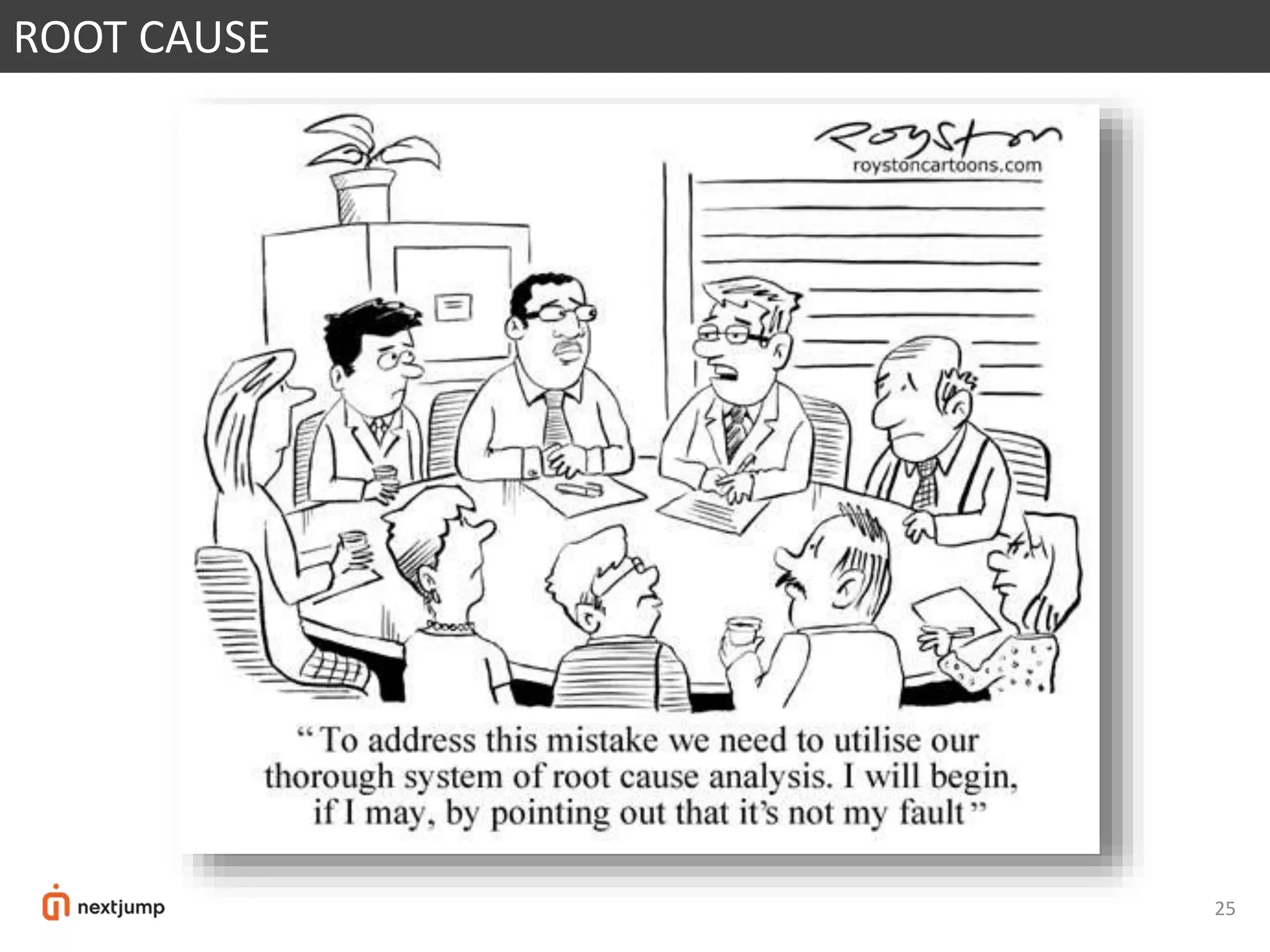 25
ROOT CAUSE
 