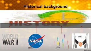 Historical background
• • • •
1970s1960s
1990s
 