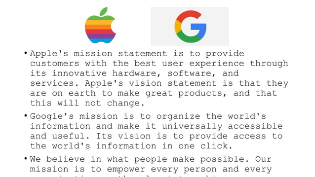 Strategy And Mission Statement Unit 1 Pptx