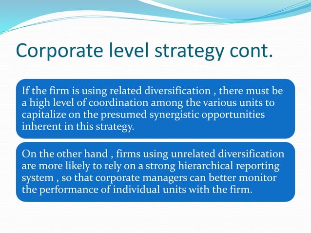 Relationship Between Strategy And Structure Of An Organization PPT