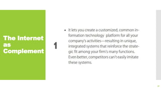 The Internet
as
Complement
1
50
 