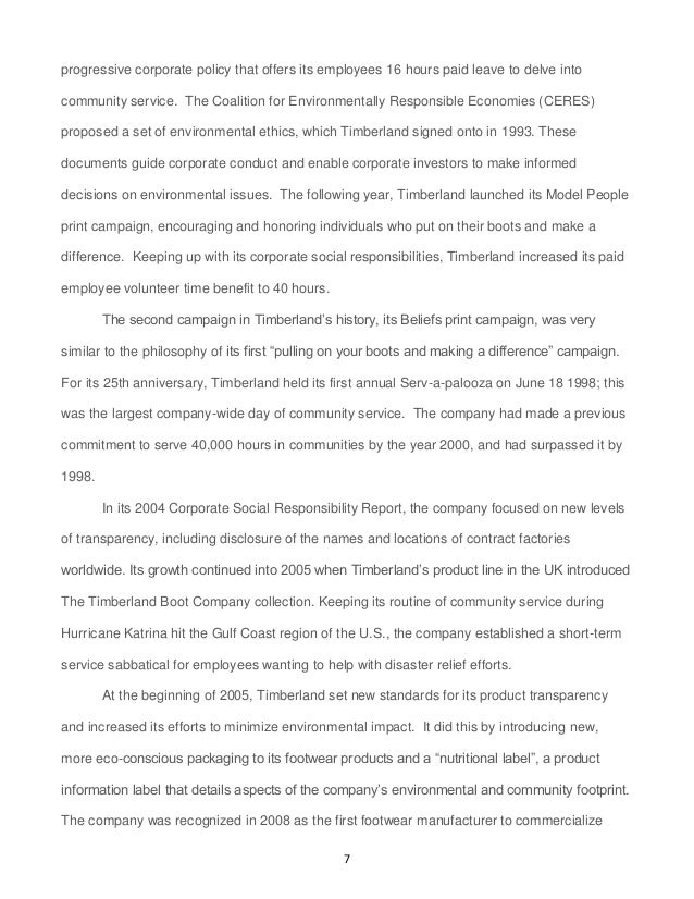 timberland from bootmaker to earthkeeper