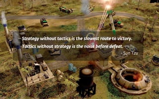 Strategy without tactics is the slowest route to victory.
Tactics without strategy is the noise before defeat.
- Sun Tzu

 