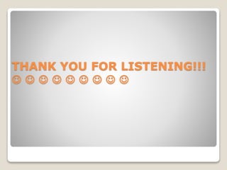 THANK YOU FOR LISTENING!!!
        
 