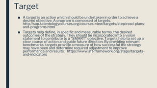 Strategy and Target formulation | PPT