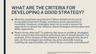 Strategy and Target formulation | PPT