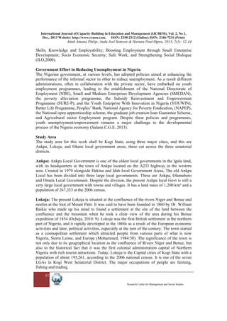 Strategy for reducing unemployment in nigeria the role of informal ...