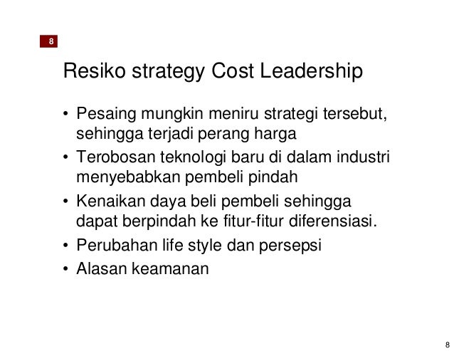 Strategy Generic Porter