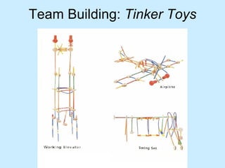 Team Building:  Tinker Toys 