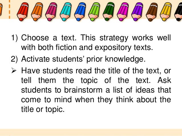 Direct Teaching Reading Strategy