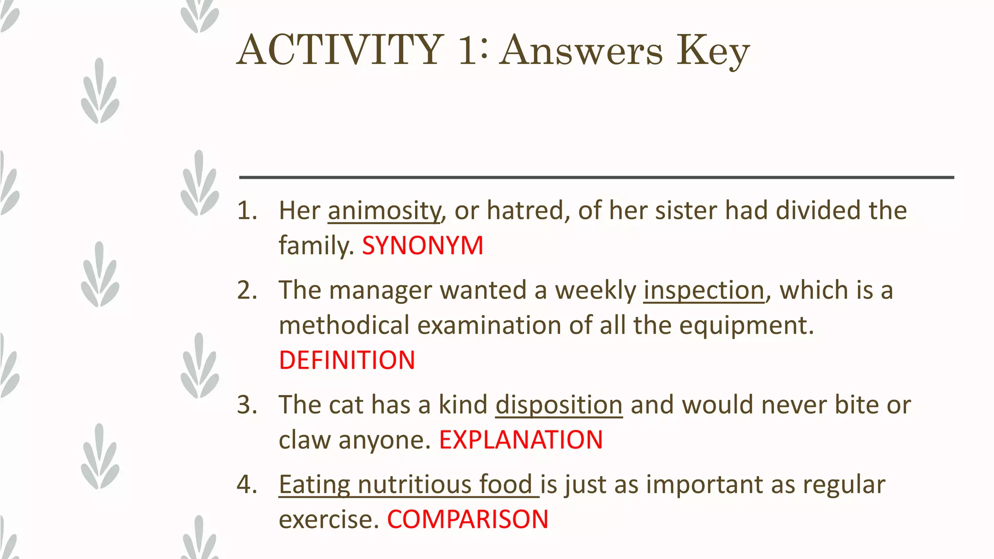 Strategy in unlocking unfamiliar words | PPTX