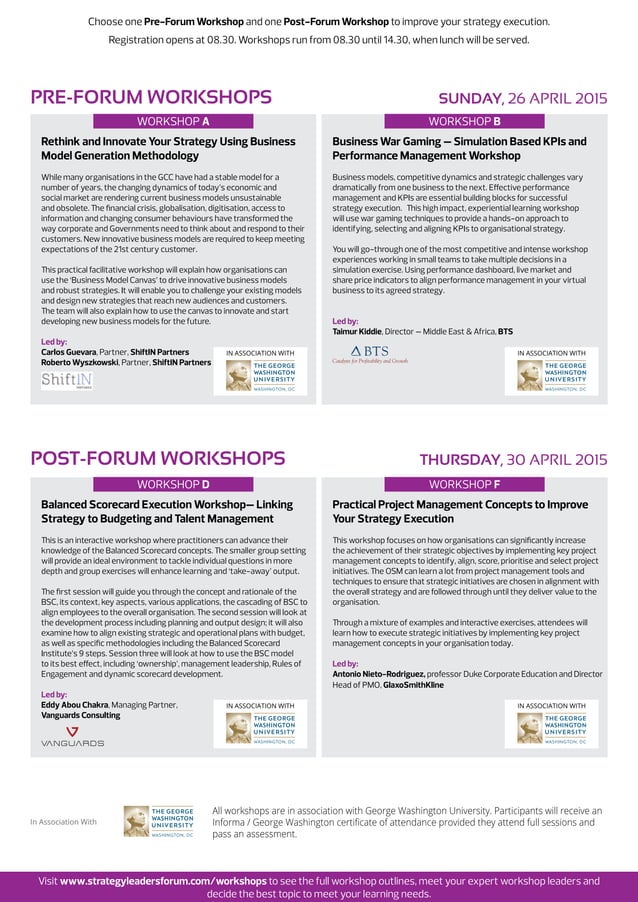 Strategy Leaders Linda Mc Grath Jeroen De Flander