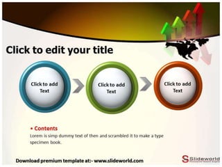 Strategy Map Powerpoint Template - SlideWorld