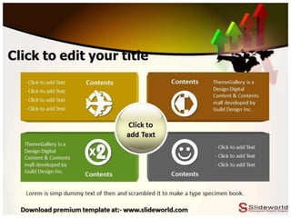 Strategy Map Powerpoint Template - SlideWorld