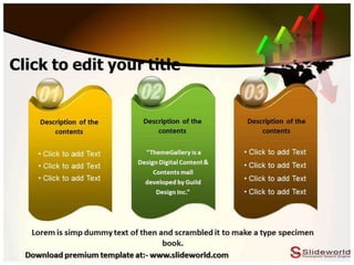 Strategy Map Powerpoint Template - SlideWorld