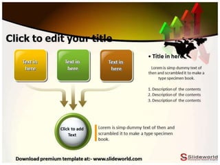 Strategy Map Powerpoint Template - SlideWorld