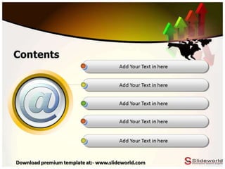 Strategy Map Powerpoint Template - SlideWorld