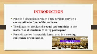 Lecture Discussion Strategy Example Strategy of teaching-learning, Lecture discussion, Panel.pptx