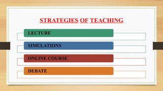 Lecture Discussion Strategy Example Strategy of teaching-learning, Lecture discussion, Panel.pptx
