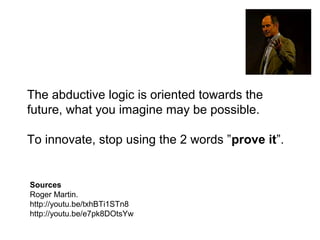 Analytic approach: 
From many to few possibilities 
 