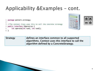8Applicability & Examples – cont.