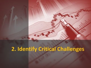 2. Identify Critical Challenges
 