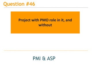 15
Question #49
PMI & ASP
Should each team possess own
strategy?
 