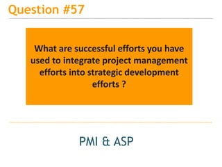Business Strategy & Alignment to Project Management