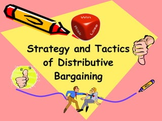 Strategy and Tactics of Distributive Bargaining 