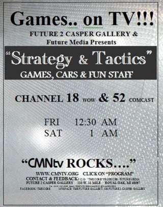 Strategy & Tactic Title