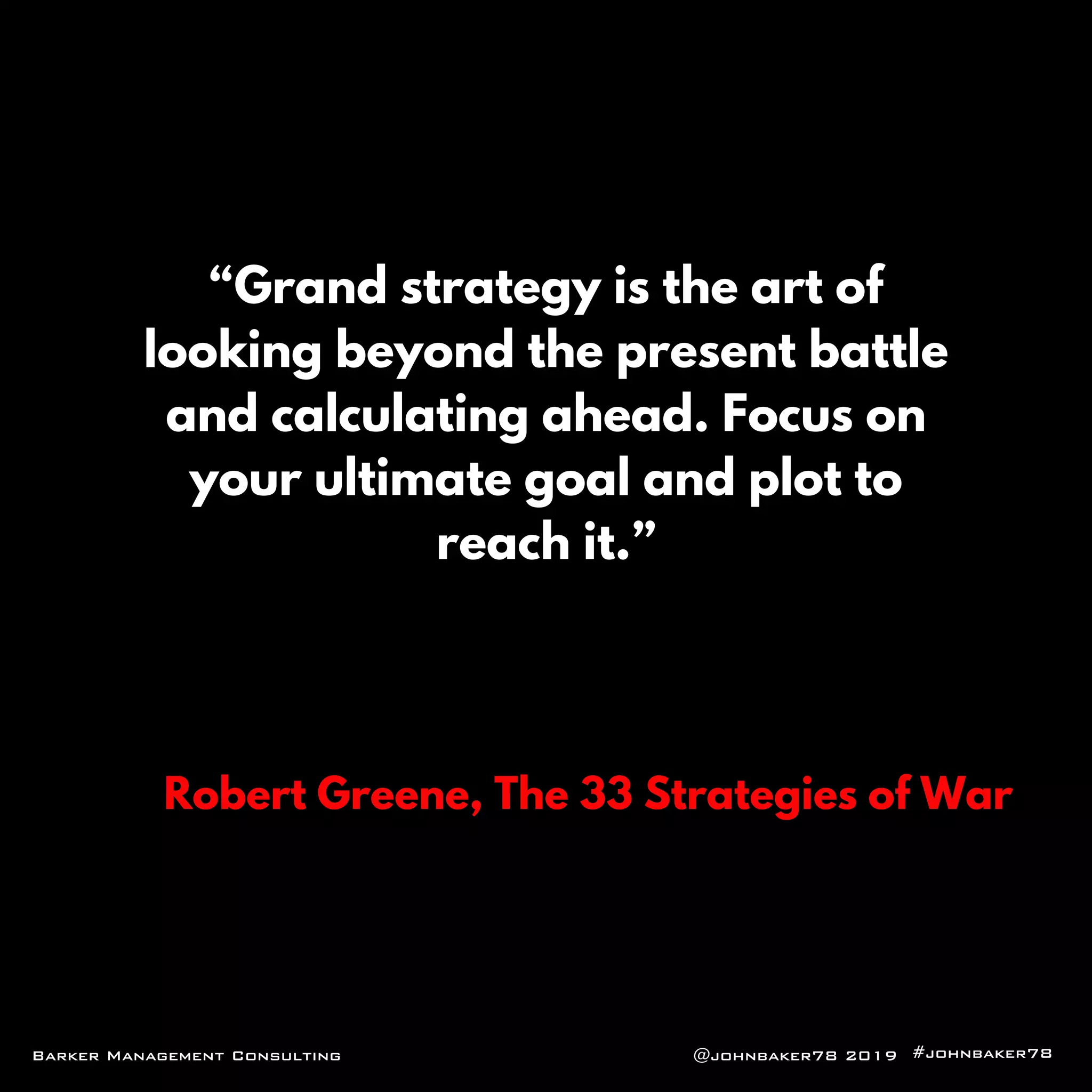 Strategy versus Tactics | PDF