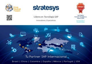Innovadores y Especialistas
Líderes en Tecnología SAP
 