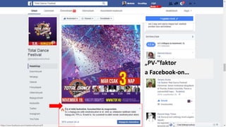 „PV-”faktor
a Facebook-on…
 