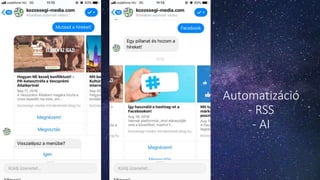 Automatizáció
- RSS
- AI
 