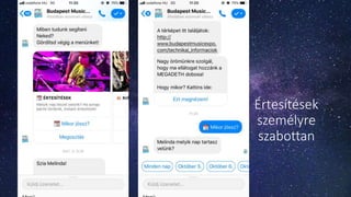 Értesítések
személyre
szabottan
 